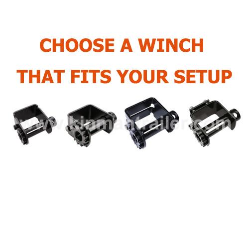 Notched Sliding Winch vs. Weld-On Winch vs. Double Bracket Winch vs. Profile Portable Winch: A Professional Comparison