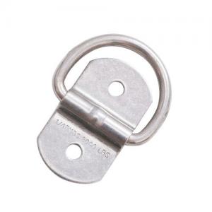 1/4inch MBS 3000lbs stainless steel surface mount bolt on D ring