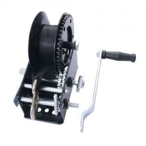 1600lbs webbing strap boat trailer manual hand winch