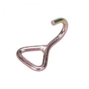 35mm 6600lbs Single J Steel Wire Hook For Tie Down Straps