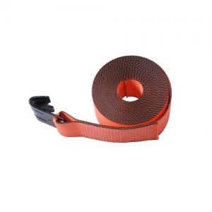 4inch 30 feet winch belt orange straps with flat hook