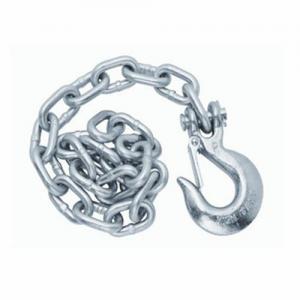 5/16inch zinc plated trailer safety chains with clevis hook