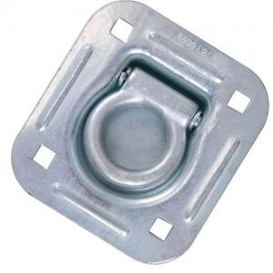 6000lbs square plate recessed mounting rope lashing D ring