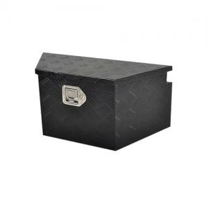 A frame trailer tool storage chest triangle toolbox