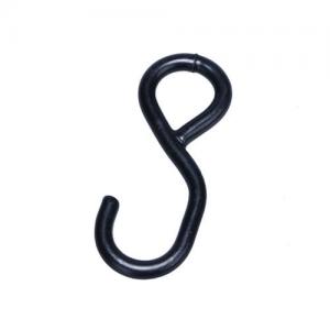 Black Color Steel S Hooks For Tie Down