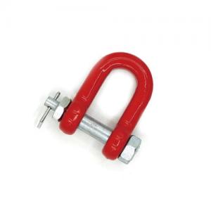 G80 forged steel bolt type dee shackle
