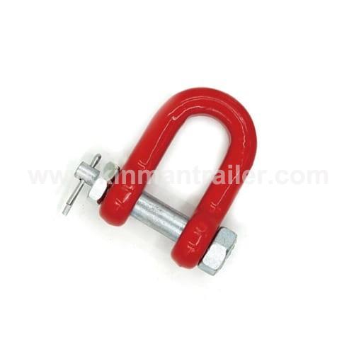 G80 forged steel bolt type dee shackle