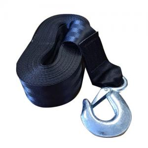 black color boat winch replacement strap for manual hand winches