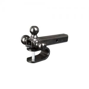 black tri ball towing hitch mount with u clevis black tri ball towing hitch mount with u clevis