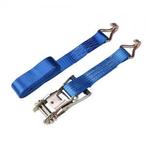 blue color ratchet strap double j hook for cargo restraint blue color ratchet strap double j hook for cargo restraint