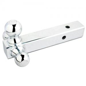 chrome tri ball mount with chrome shank for trailer hitch chrome tri ball mount with chrome shank for trailer hitch