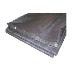 custom made dump trailer truck textilene replacement mesh tarps
