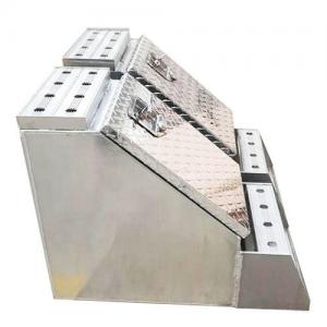 diamond checker plate welding aluminium step ladder chest