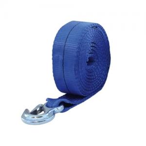 electric winch tie down strap with snap hook