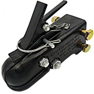 heavy duty 15000lbs adjustable hitch coupler for 2-5/16inch trailer balls