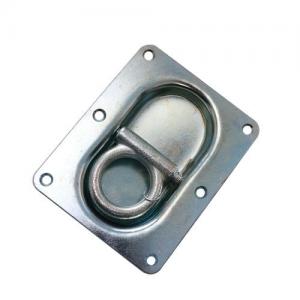 recess mounting flat trailer tie down anchor o ring