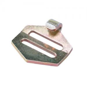 steel flat J hook with strap buckle