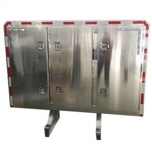 tractor trucks sleeper CAB rack vault enclosure with 3-door compartments