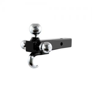 trailer hitch chrome tri ball mount with hook trailer hitch chrome tri ball mount with hook