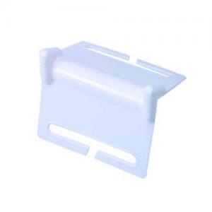 white color plastic corner protector for 100mm webbing tie-down