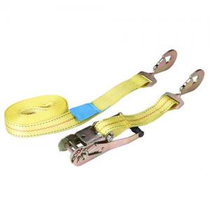 yellow webbing ratchet strap with swivel snap hook yellow webbing ratchet strap with swivel snap hook